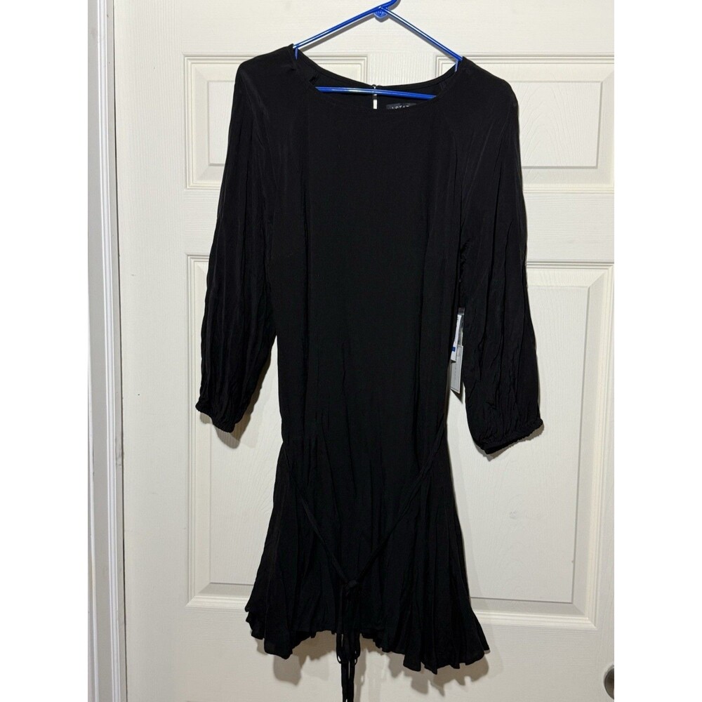1State Women's Black Long Sleeve Dress Sz XL New With Tags